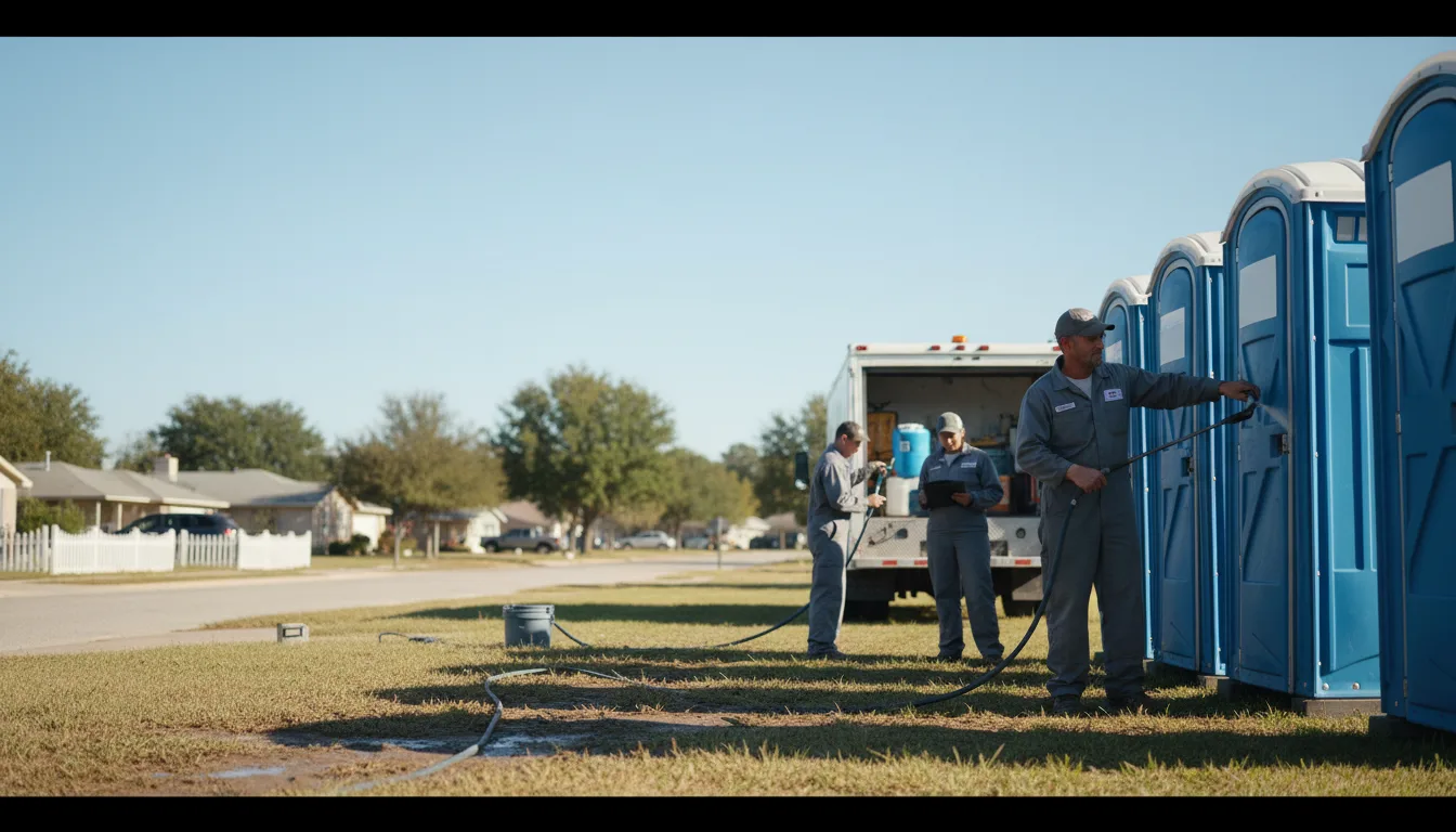 Long-Term Portable Toilet Rental in Durand, IL near me
